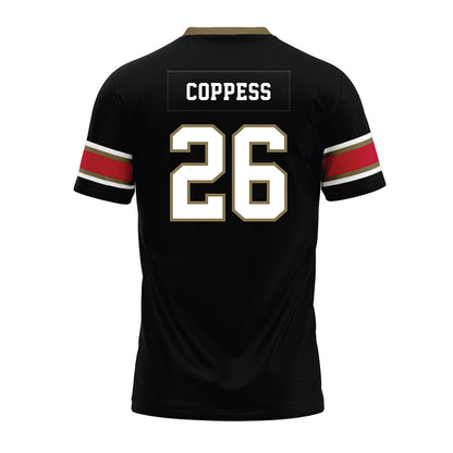 Miami of Ohio - NCAA Football : Eli Coppess - Black Premium Football Jersey-1