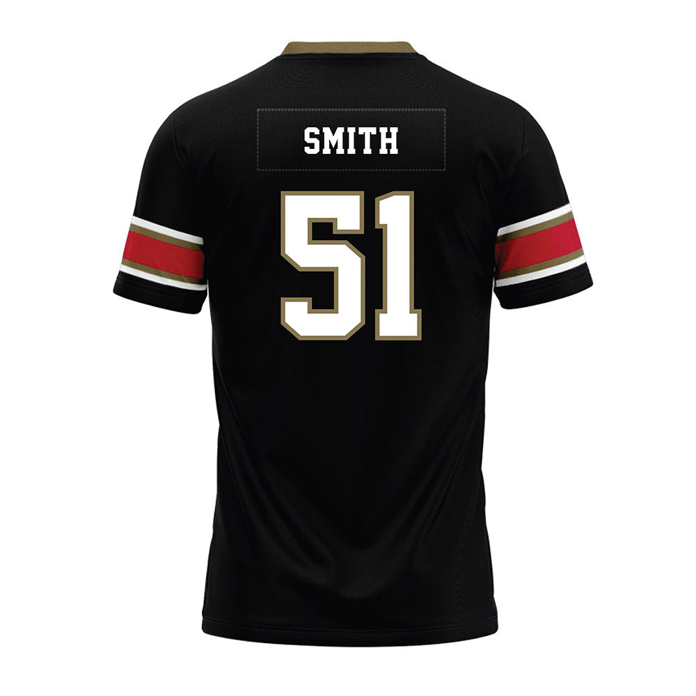 Miami of Ohio - NCAA Football : Eric Smith - Black Premium Football Jersey-1