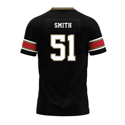 Miami of Ohio - NCAA Football : Eric Smith - Black Premium Football Jersey-1