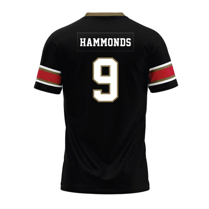 Miami of Ohio - NCAA Football : Javon Hammonds - Black Premium Football Jersey-1