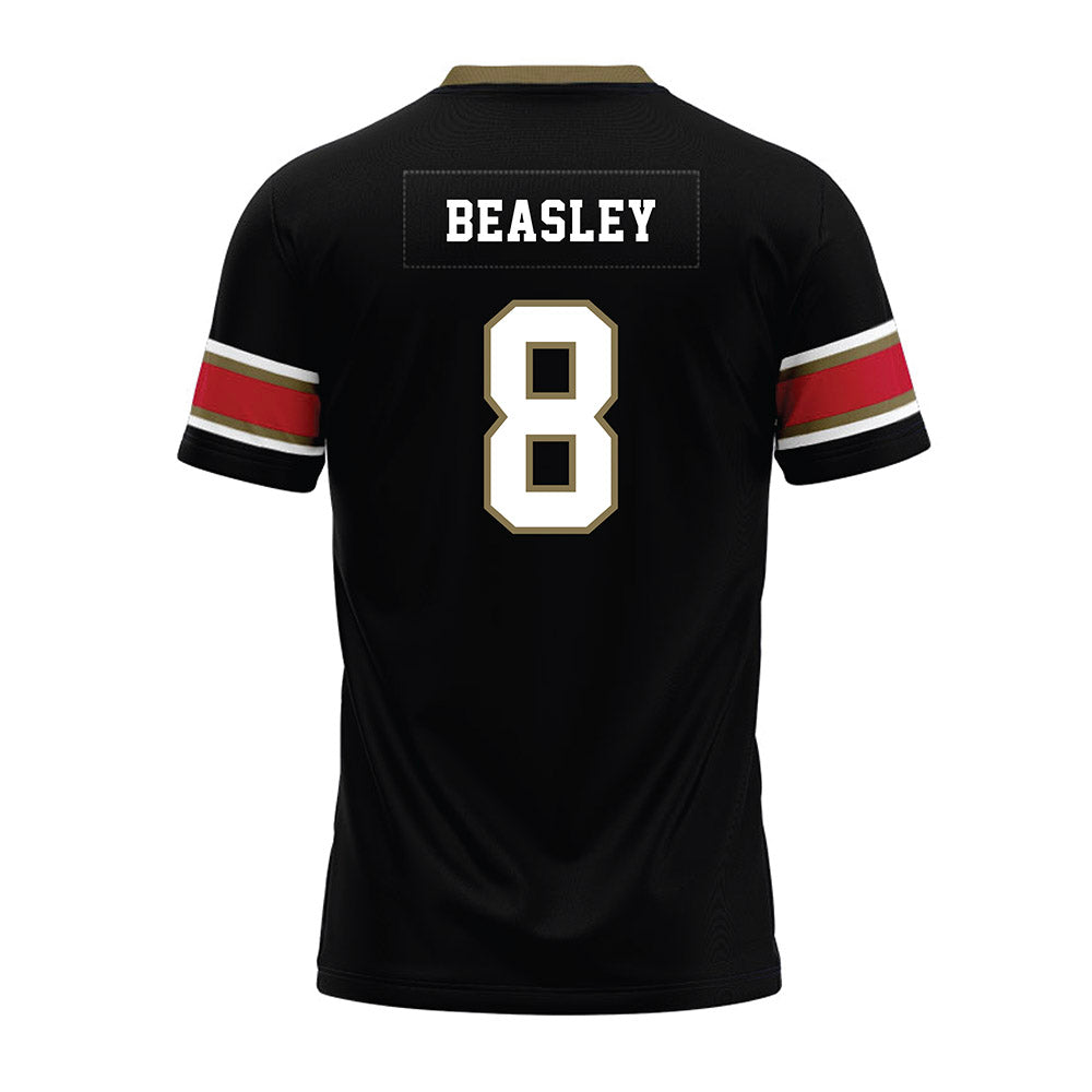 Miami of Ohio - NCAA Football : Koy Beasley - Black Premium Football Jersey-1