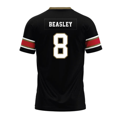 Miami of Ohio - NCAA Football : Koy Beasley - Black Premium Football Jersey-1