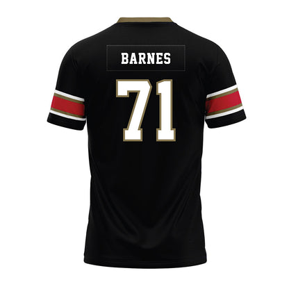 Miami of Ohio - NCAA Football : Lucas Barnes - Black Premium Football Jersey-1