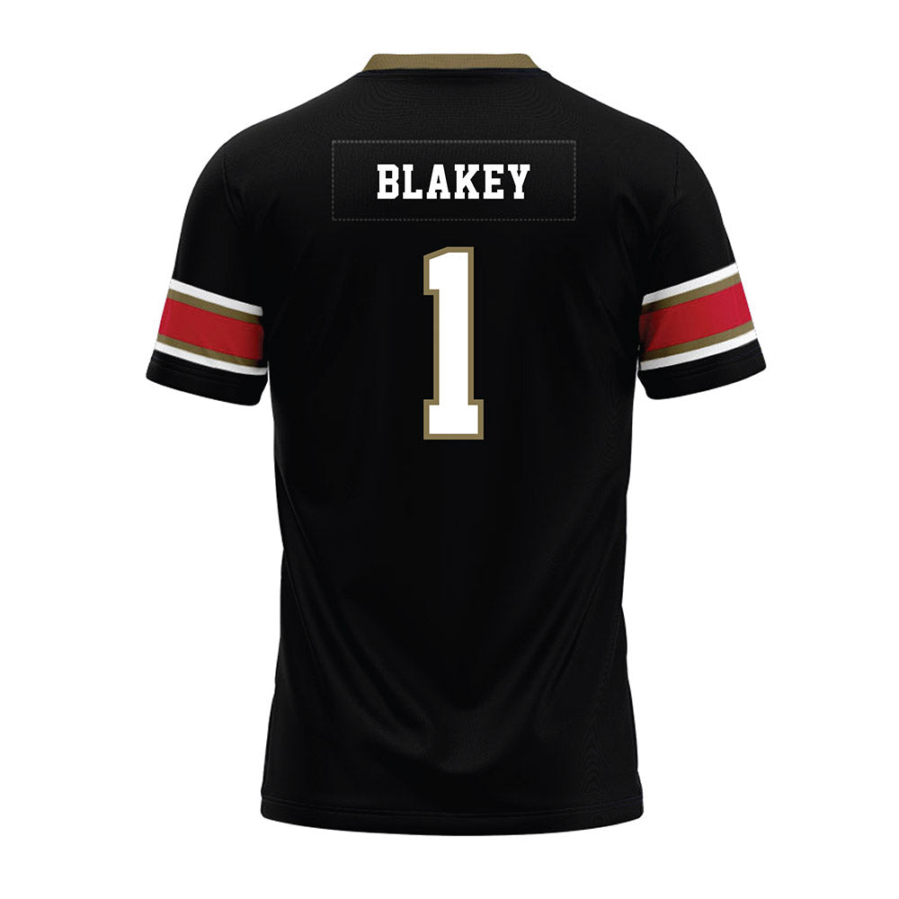 Miami of Ohio - NCAA Football : Eli Blakey - Black Premium Football Jersey-1