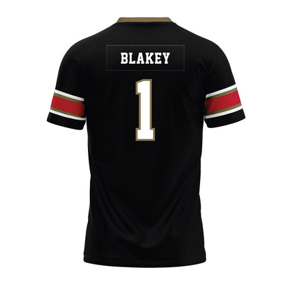 Miami of Ohio - NCAA Football : Eli Blakey - Black Premium Football Jersey-1