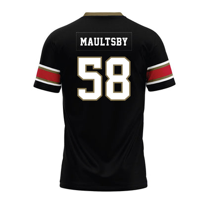 Miami of Ohio - NCAA Football : Gray Maultsby - Black Premium Football Jersey-1