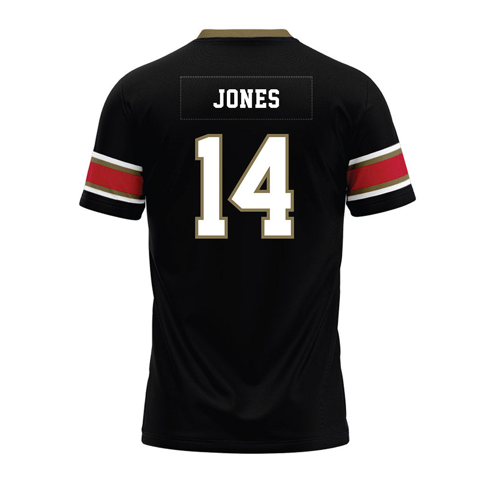 Miami of Ohio - NCAA Football : D'Shawntae Jones - Black Premium Football Jersey-1