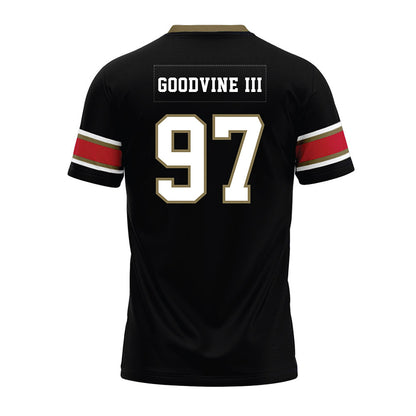 Miami of Ohio - NCAA Football : William Goodvine III - Black Premium Football Jersey-1