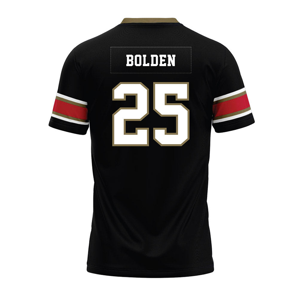 Miami of Ohio - NCAA Football : Mitchell Bolden - Black Premium Football Jersey-1