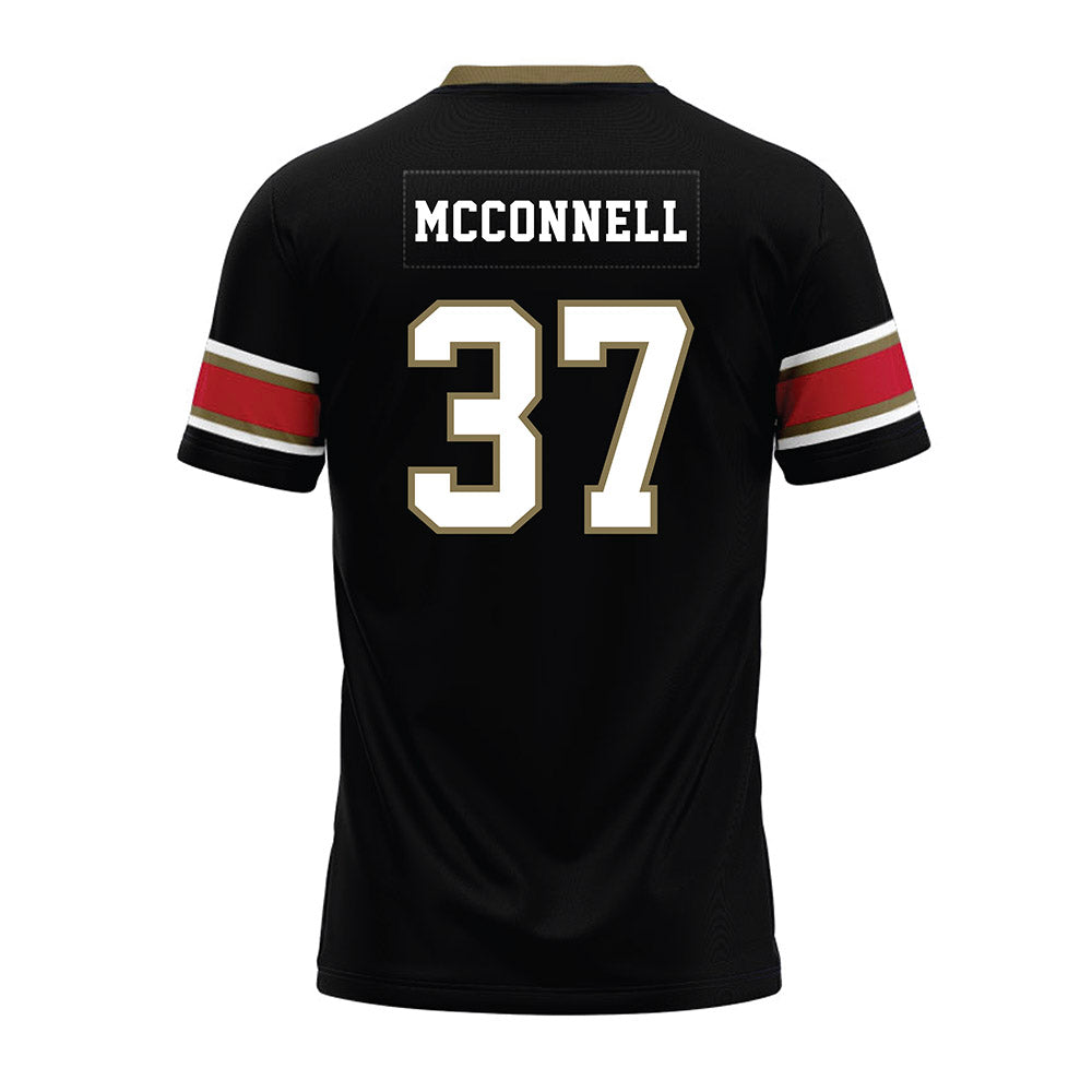 Miami of Ohio - NCAA Football : Vito McConnell - Black Premium Football Jersey-1
