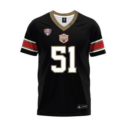 Miami of Ohio - NCAA Football : Eric Smith - Black Premium Football Jersey-0