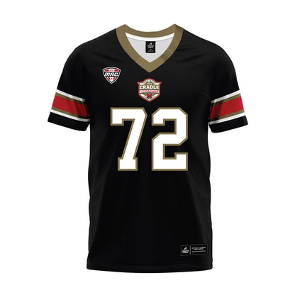 Miami of Ohio - NCAA Football : Kris Manu - Black Premium Football Jersey-0