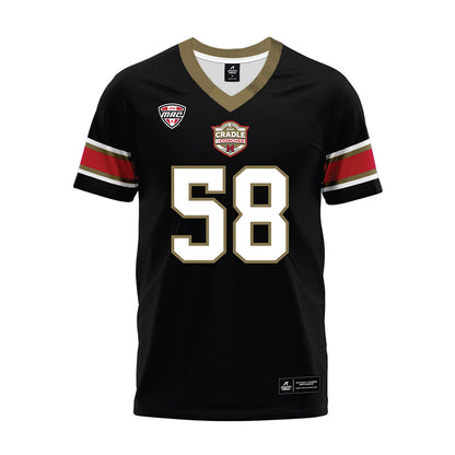 Miami of Ohio - NCAA Football : Gray Maultsby - Black Premium Football Jersey-0