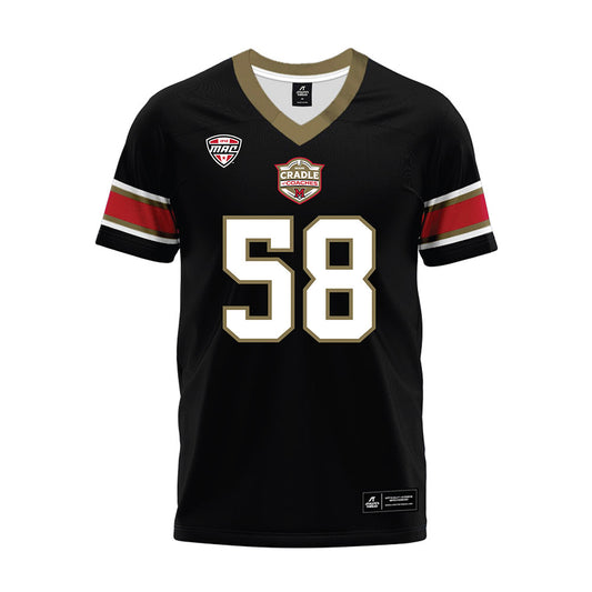 Miami of Ohio - NCAA Football : Gray Maultsby - Black Premium Football Jersey-0