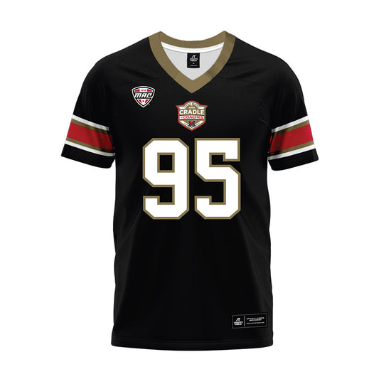 Miami of Ohio - NCAA Football : Aariz Taylor - Black Premium Football Jersey-0