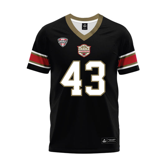 Miami of Ohio - NCAA Football : Grant Lyons - Black Premium Football Jersey-0
