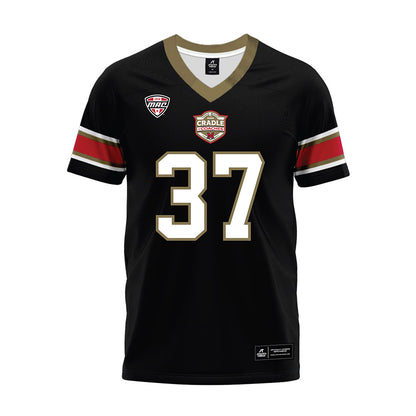 Miami of Ohio - NCAA Football : Vito McConnell - Black Premium Football Jersey-0
