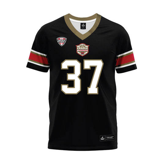 Miami of Ohio - NCAA Football : Vito McConnell - Black Premium Football Jersey-0
