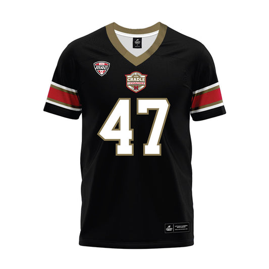 Miami of Ohio - NCAA Football : Brach Rice - Black Premium Football Jersey-0