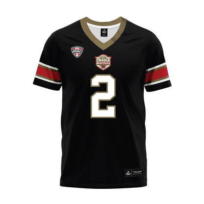 Miami of Ohio - NCAA Football : Dylan Downing - Black Premium Football Jersey-0