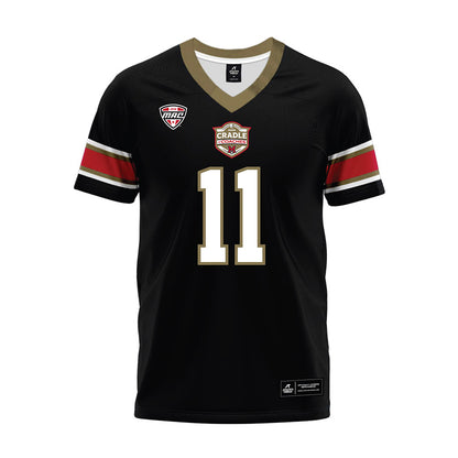Miami of Ohio - NCAA Football : Noah Ehrlich - Black Premium Football Jersey-0