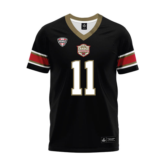 Miami of Ohio - NCAA Football : Isaiah Rollins - Black Premium Football Jersey-0