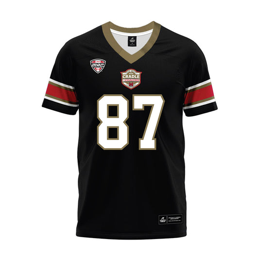 Miami of Ohio - NCAA Football : Noam Butbul - Black Premium Football Jersey-0