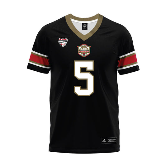 Miami of Ohio - NCAA Football : Luke Evans - Black Premium Football Jersey-0