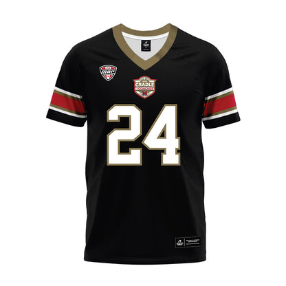 Miami of Ohio - NCAA Football : Mychal Yharbrough - Black Premium Football Jersey-0