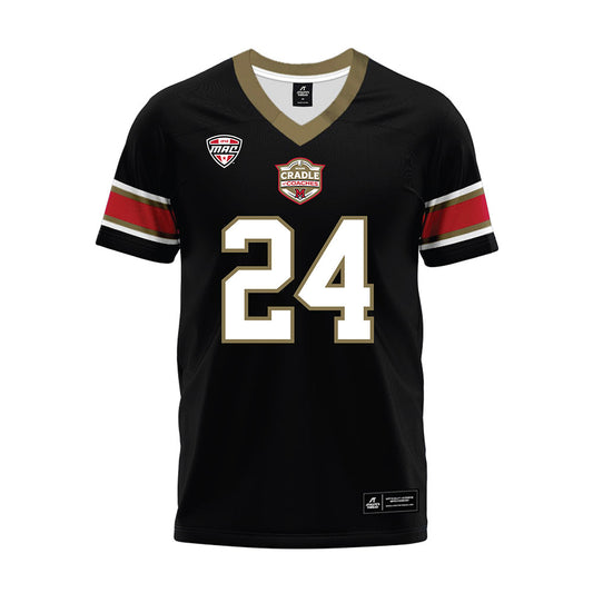 Miami of Ohio - NCAA Football : Mychal Yharbrough - Black Premium Football Jersey-0