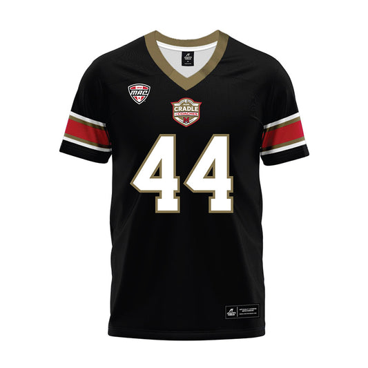 Miami of Ohio - NCAA Football : Grant Leeper - Black Premium Football Jersey-0