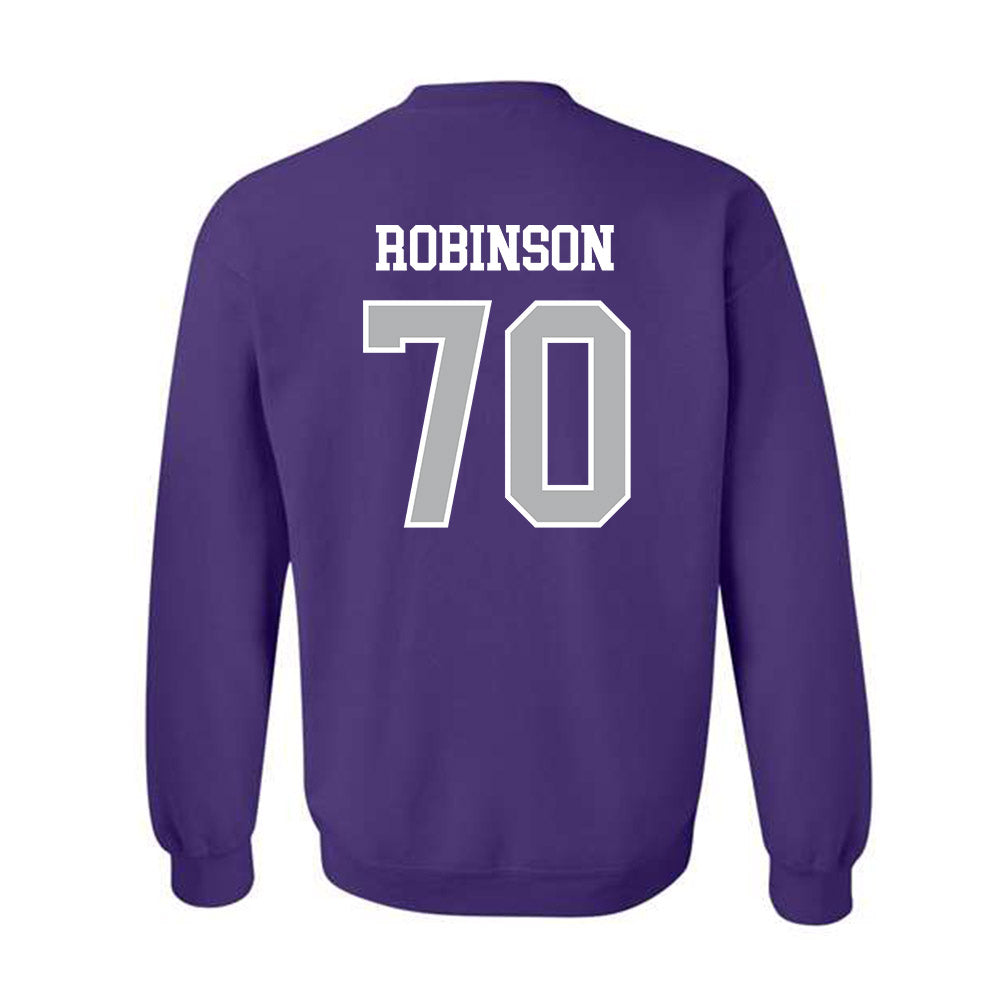 SBU - NCAA Football : Samuel Robinson - Classic Shersey Crewneck Sweatshirt-1