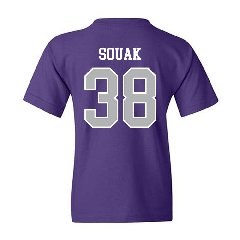 SBU - NCAA Men's Soccer : Nadir Souak - Classic Shersey Youth T-Shirt-1