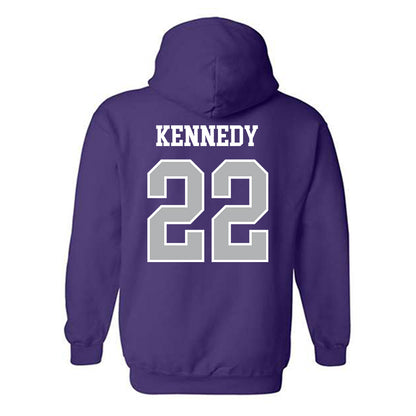 SBU - NCAA Men's Basketball : Eli Kennedy - Classic Shersey Hooded Sweatshirt-1