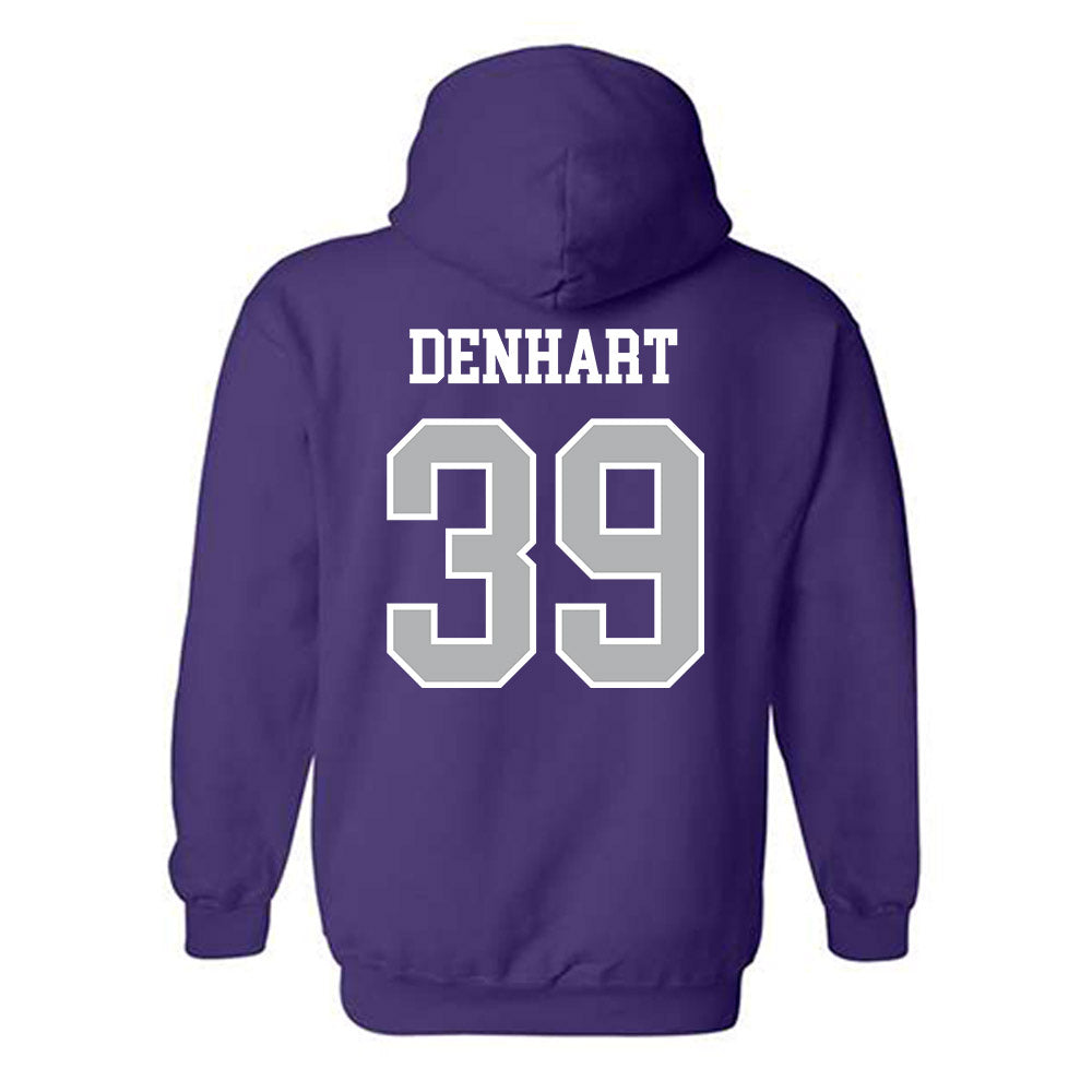 SBU - NCAA Football : Garrett Denhart - Classic Shersey Hooded Sweatshirt-1