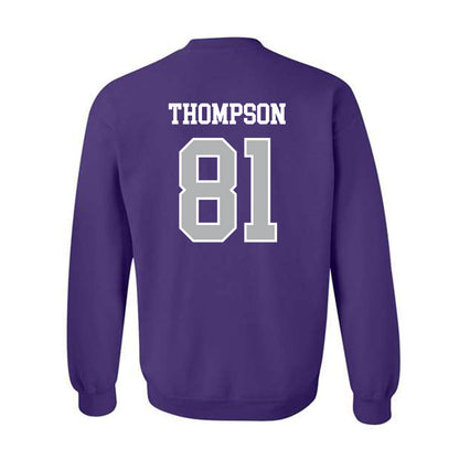 SBU - NCAA Football : Alexzander Thompson - Classic Shersey Crewneck Sweatshirt-1