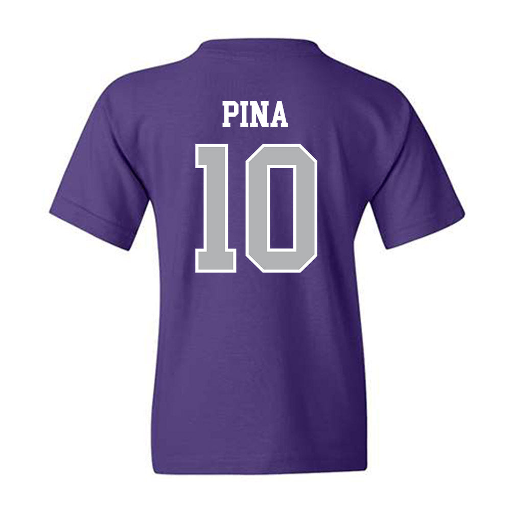 SBU - NCAA Men's Soccer : Edgar Pina - Classic Shersey Youth T-Shirt-1