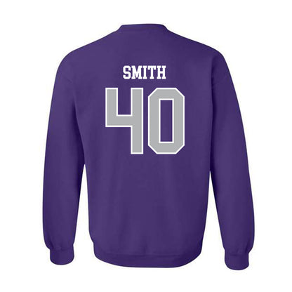 SBU - NCAA Football : Finn Smith - Classic Shersey Crewneck Sweatshirt-1