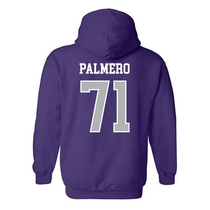 SBU - NCAA Football : Allen Palmero - Classic Shersey Hooded Sweatshirt-1