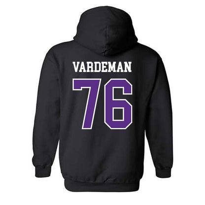 SBU - NCAA Football : Jackson Vardeman - Classic Shersey Hooded Sweatshirt-1