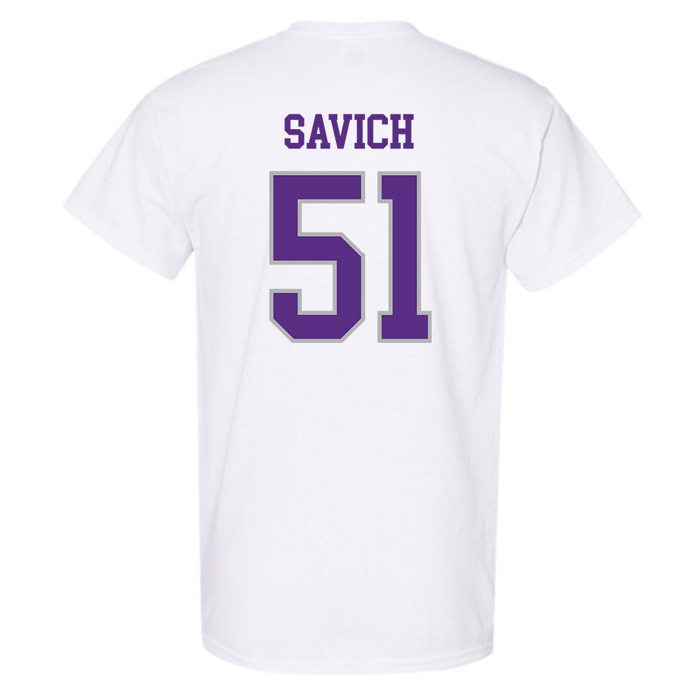 SBU - NCAA Football : Samuel Savich - Classic Shersey T-Shirt-1