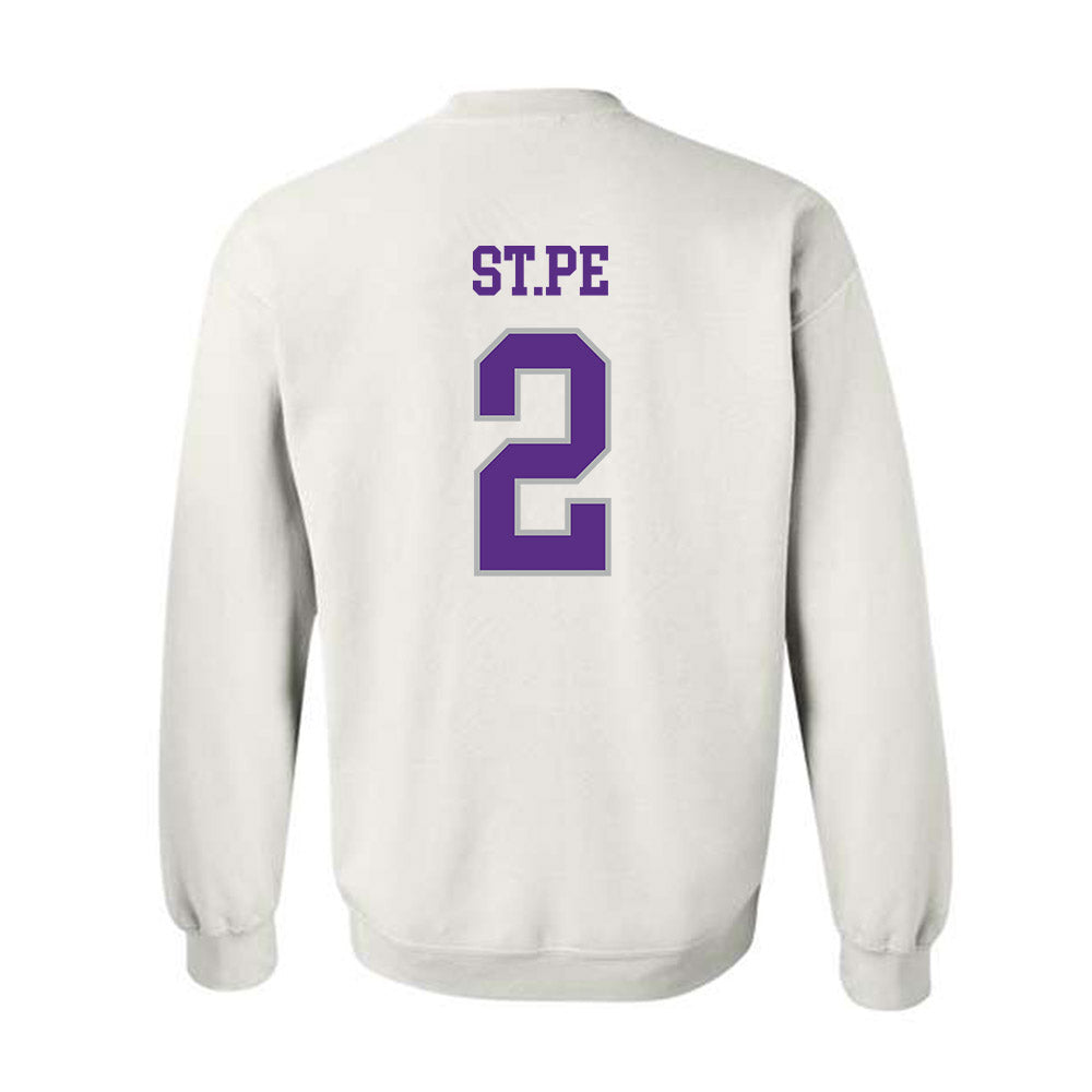 SBU - NCAA Baseball : Matthew St.Pe - Classic Shersey Crewneck Sweatshirt-1