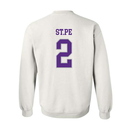 SBU - NCAA Baseball : Matthew St.Pe - Classic Shersey Crewneck Sweatshirt-1