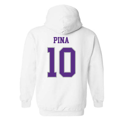 SBU - NCAA Men's Soccer : Edgar Pina - Classic Shersey Hooded Sweatshirt-1