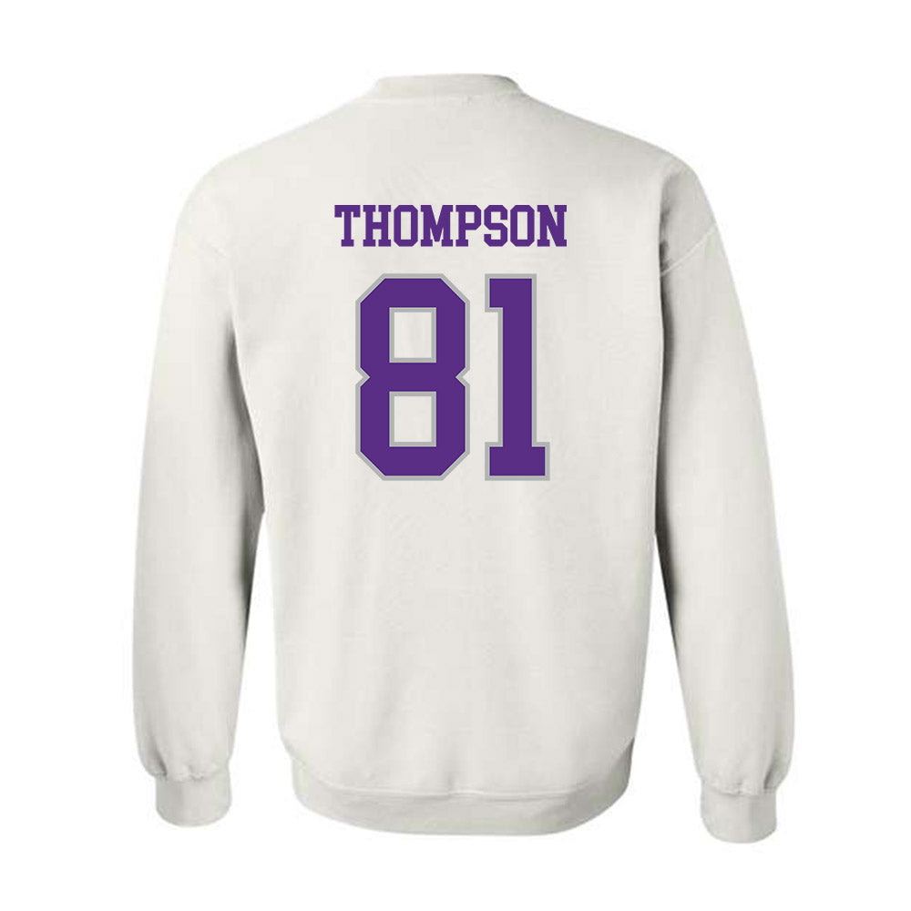 SBU - NCAA Football : Alexzander Thompson - Classic Shersey Crewneck Sweatshirt-1