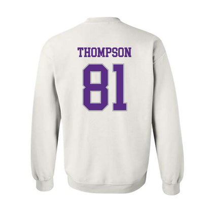 SBU - NCAA Football : Alexzander Thompson - Classic Shersey Crewneck Sweatshirt-1