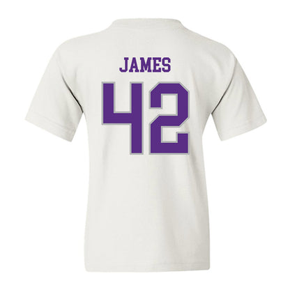 SBU - NCAA Football : Kaleb James - Classic Shersey Youth T-Shirt-1