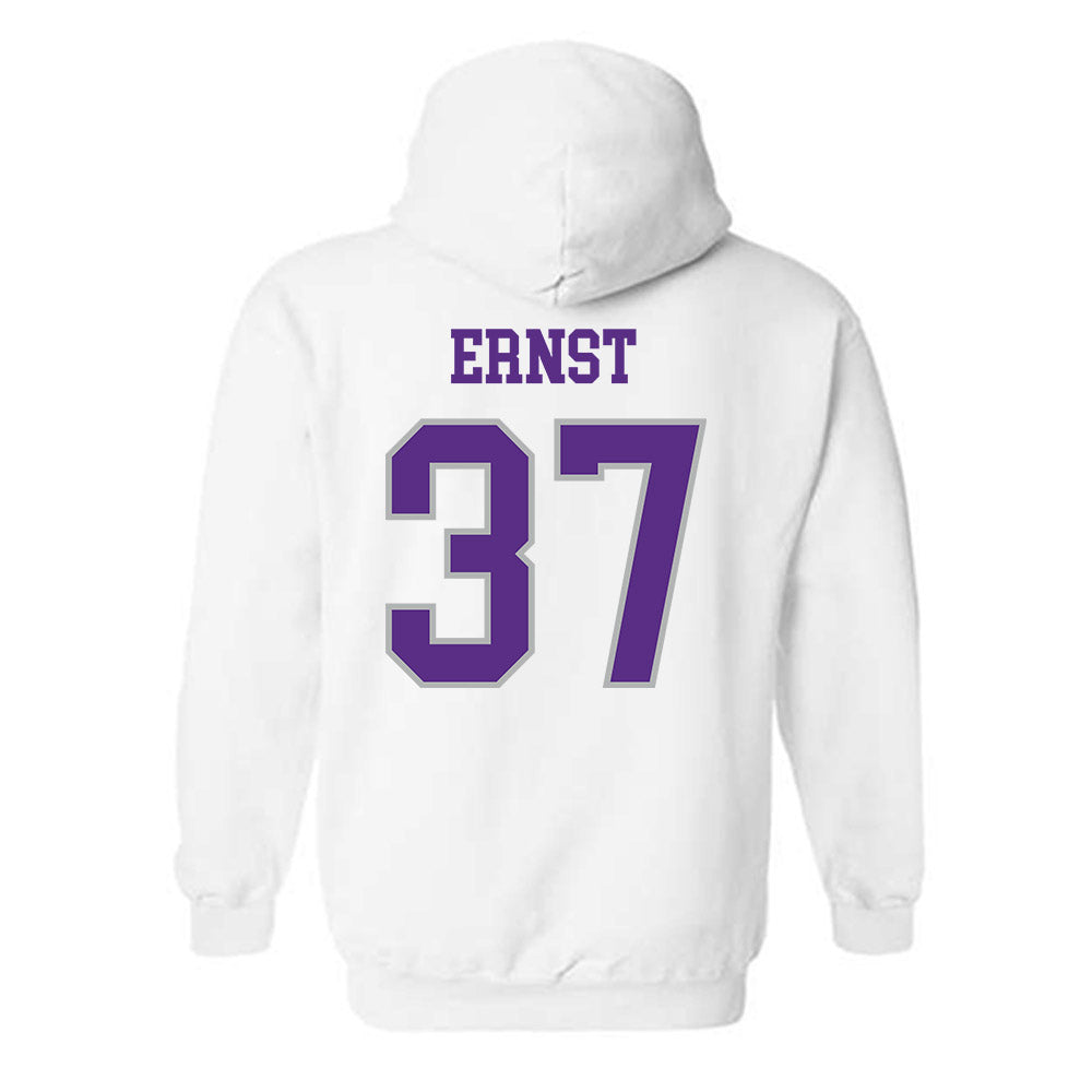 SBU - NCAA Football : Braxton Ernst - Classic Shersey Hooded Sweatshirt-1