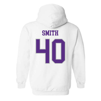 SBU - NCAA Football : Finn Smith - Classic Shersey Hooded Sweatshirt-1