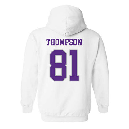 SBU - NCAA Football : Alexzander Thompson - Classic Shersey Hooded Sweatshirt-1
